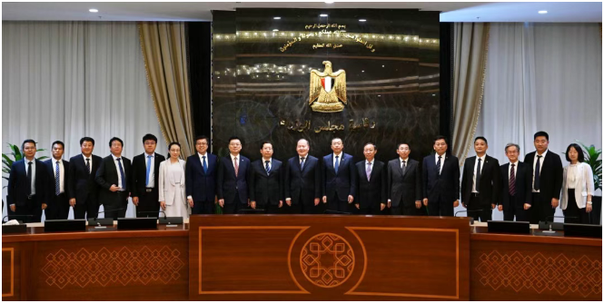 埃及新行政首都CBD城市运营执行协议签字现场