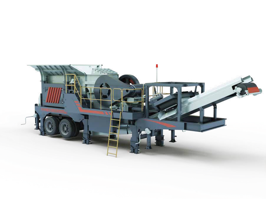 NK Series Tire Mobile Crushing Plant