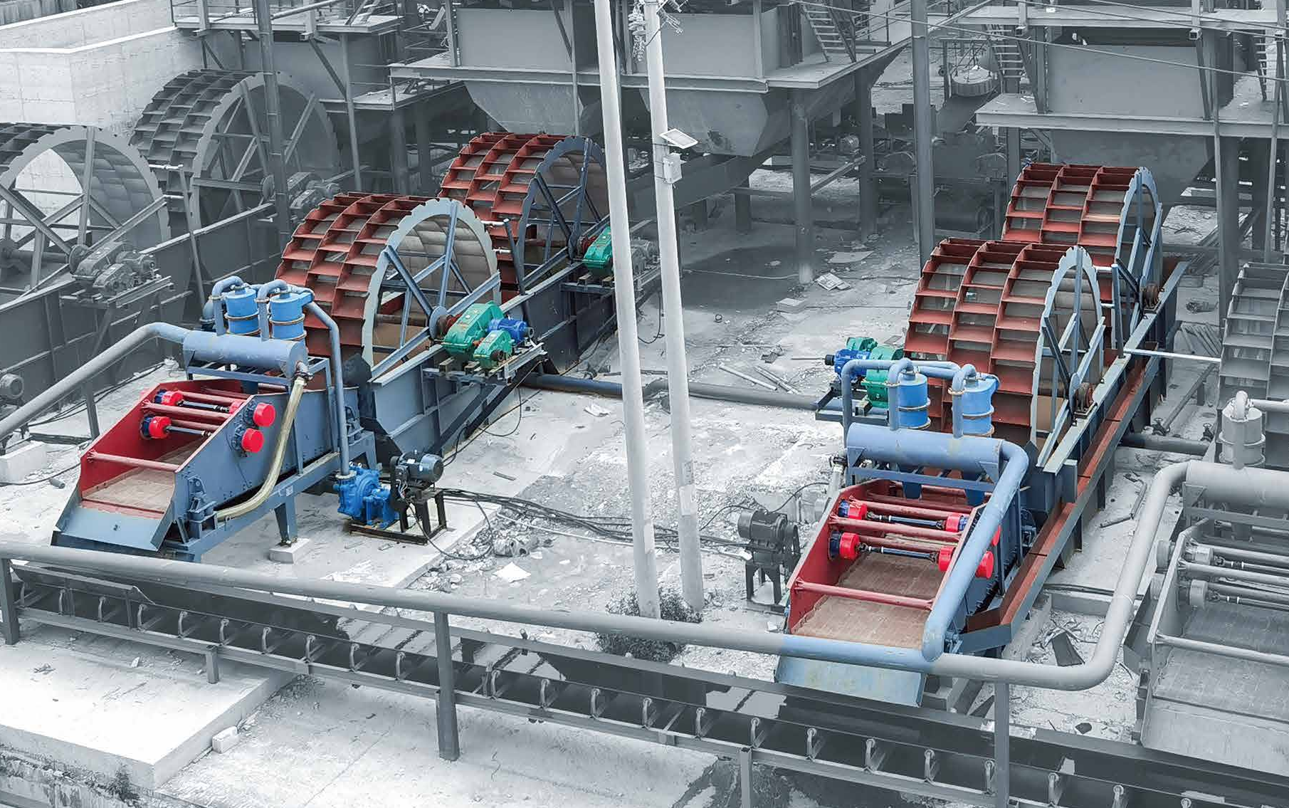 Série XSD de Lavadora de Areia com Roda