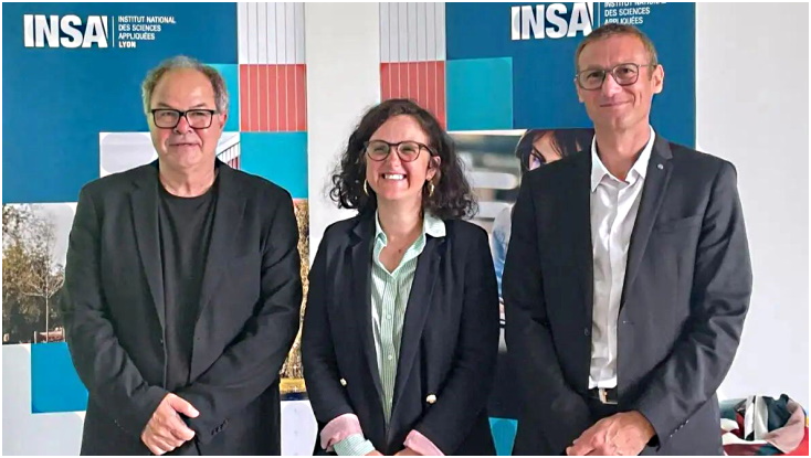 从左到右依次为:MATEIS 总监 Bernard Normand、Thorizon 首席运营官 Laure Claquin 和 Curium 总经理 Stéphane Poncet(图片来源:Thorizon)