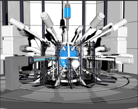 商业激光聚变反应堆概念图