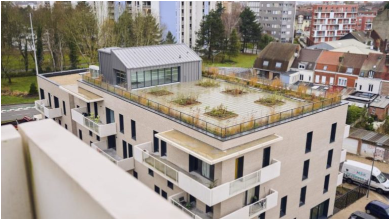 整个开发项目围绕着一个新的城市门户广场展开。图片来源:Eiffage