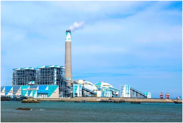 图为所属石狮电厂两台1050兆瓦超超临界机组全景。国家能源集团供图