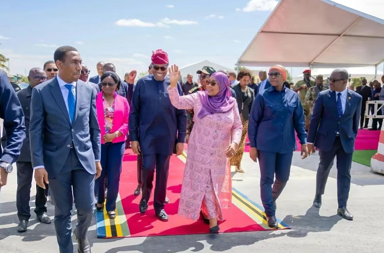 坦桑尼亚总统哈桑考察项目