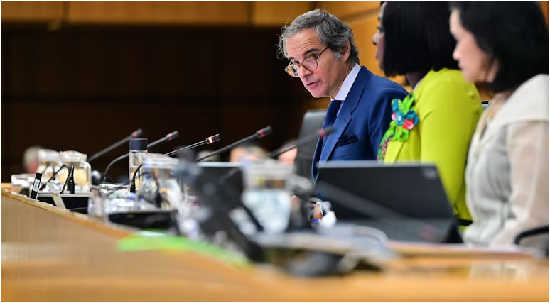 2025年6月16日，拉斐尔·格罗西出席在维也纳国际原子能机构总部举行的理事会会议。图片由Dean Calma/国际原子能机构图片社(CCBY2.0)提供