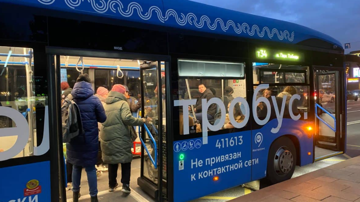 莫斯科电动公交车/Victor Pogadayev，ru.wikipedia.org