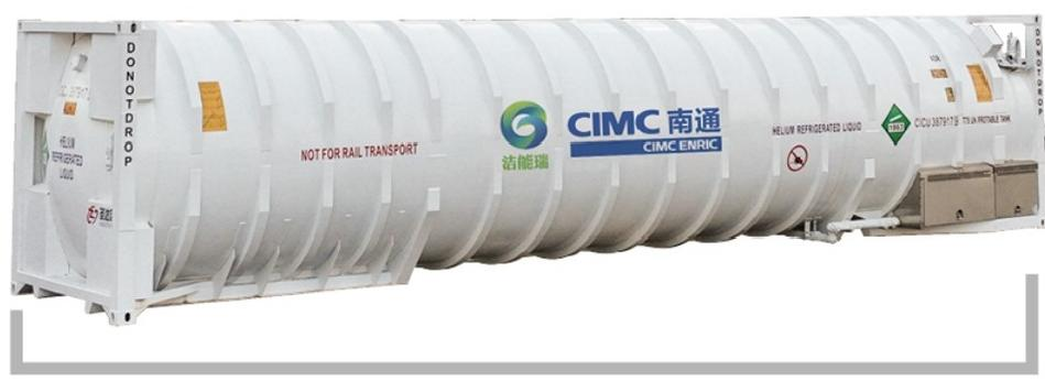 Contêiner tanque de hélio líquido de 40 pés