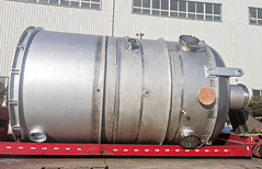 Vaso de pressão não padrão