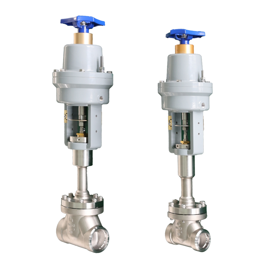 Válvula de corte de emergência criogênica