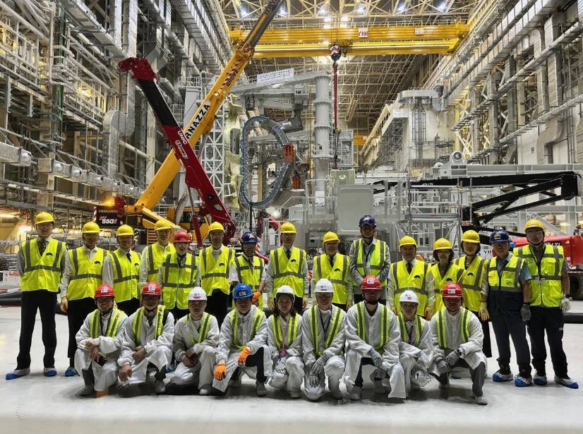 参观国际热核聚变实验堆(ITER)