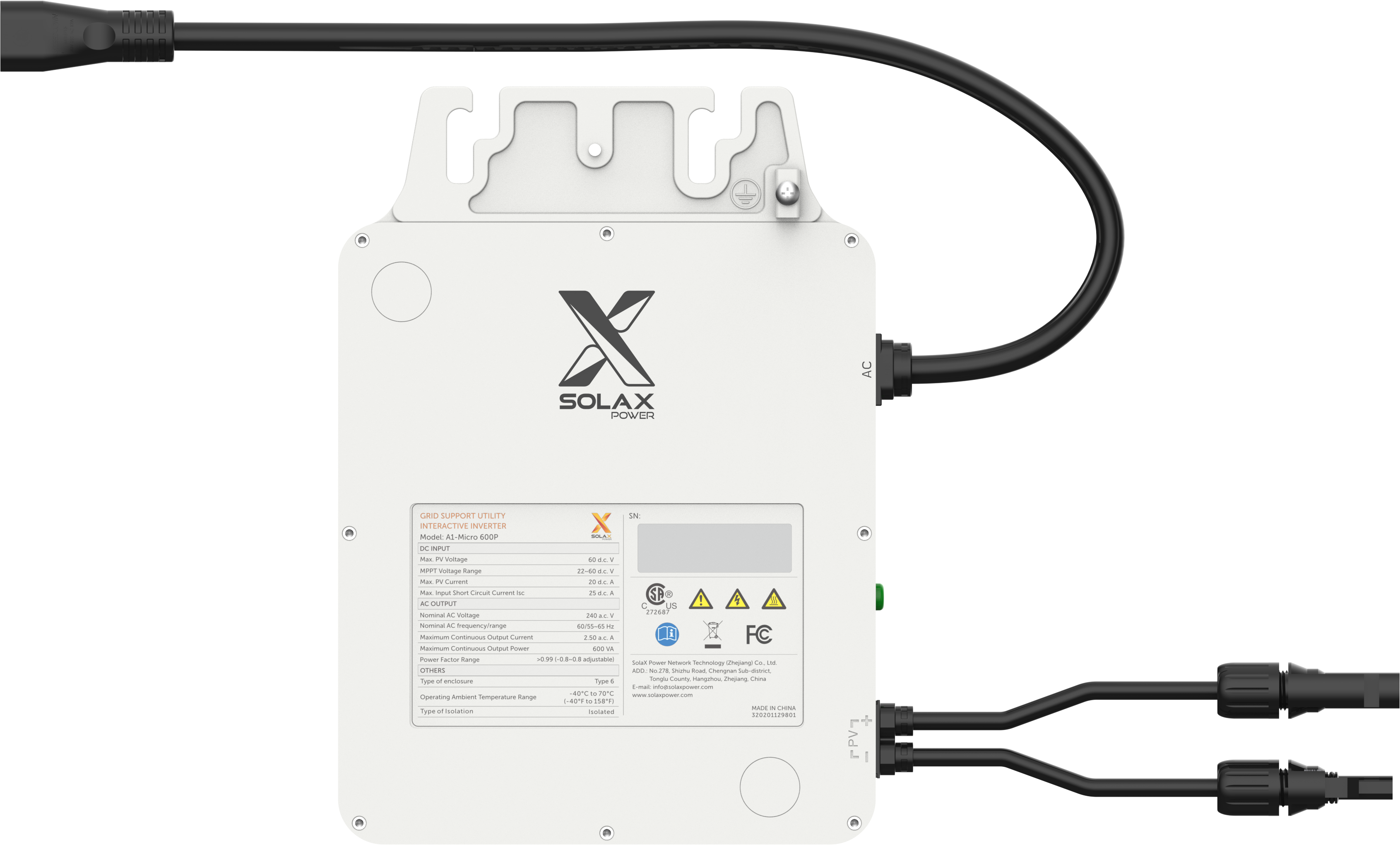 Micro Inverter (Grid-tied) A1-Micro One-to-One