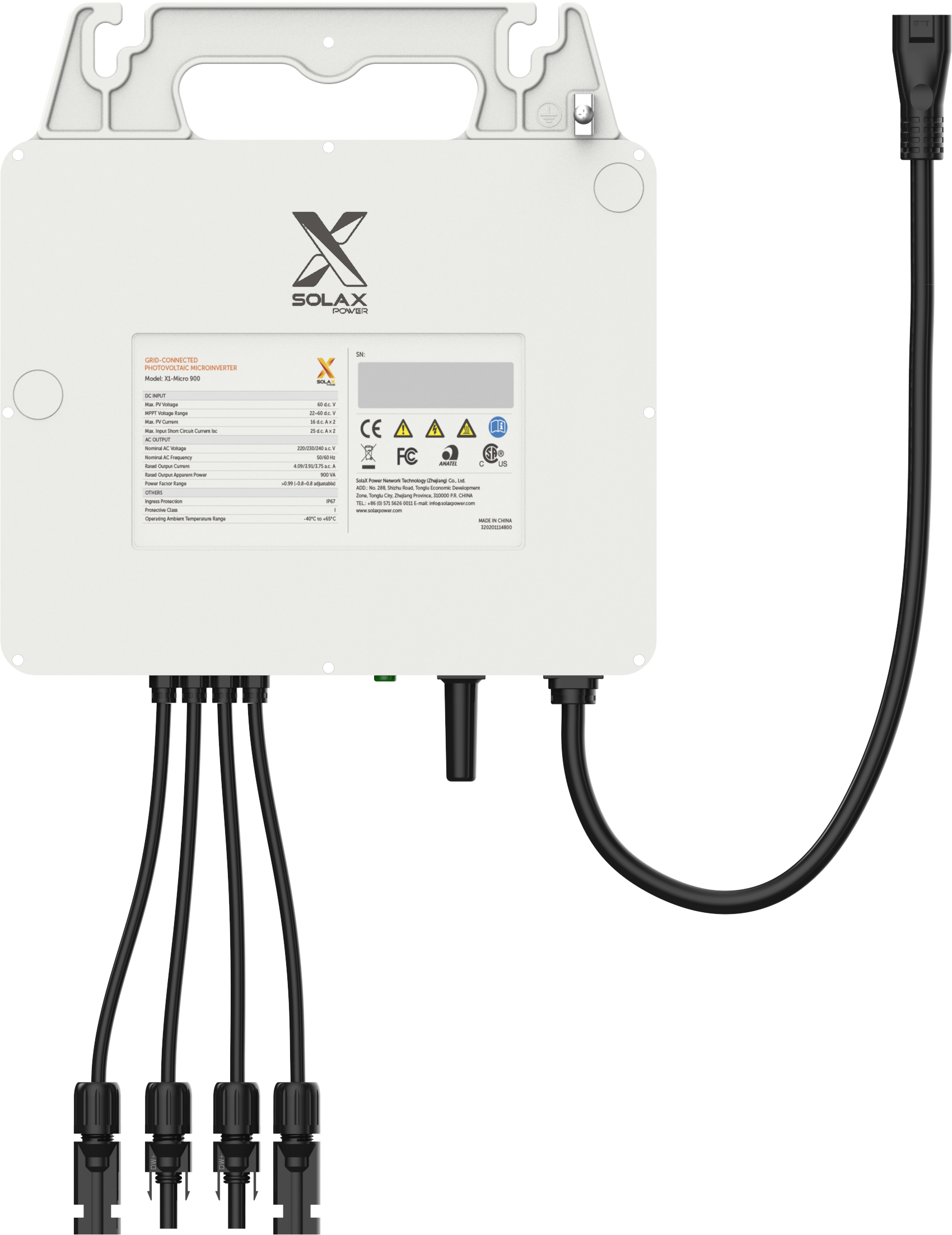 Micro Inverter (Grid-tied) X1-Micro One-to-Two