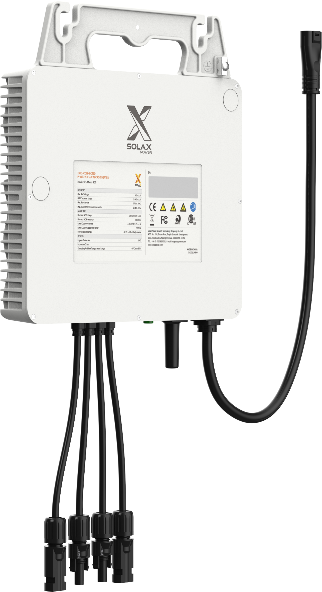 Micro Inverter (Grid-tied) X1-Micro One-to-Two
