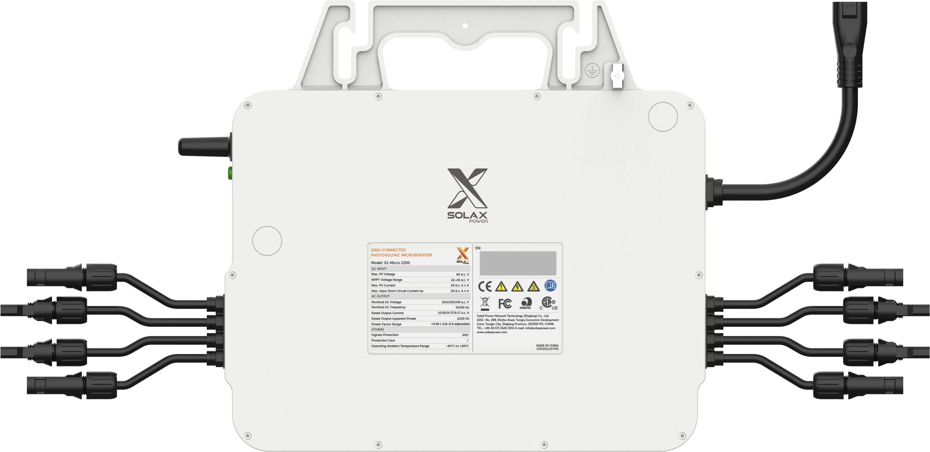 Micro Inverter (Grid-tied) X1-Micro One-to-Four