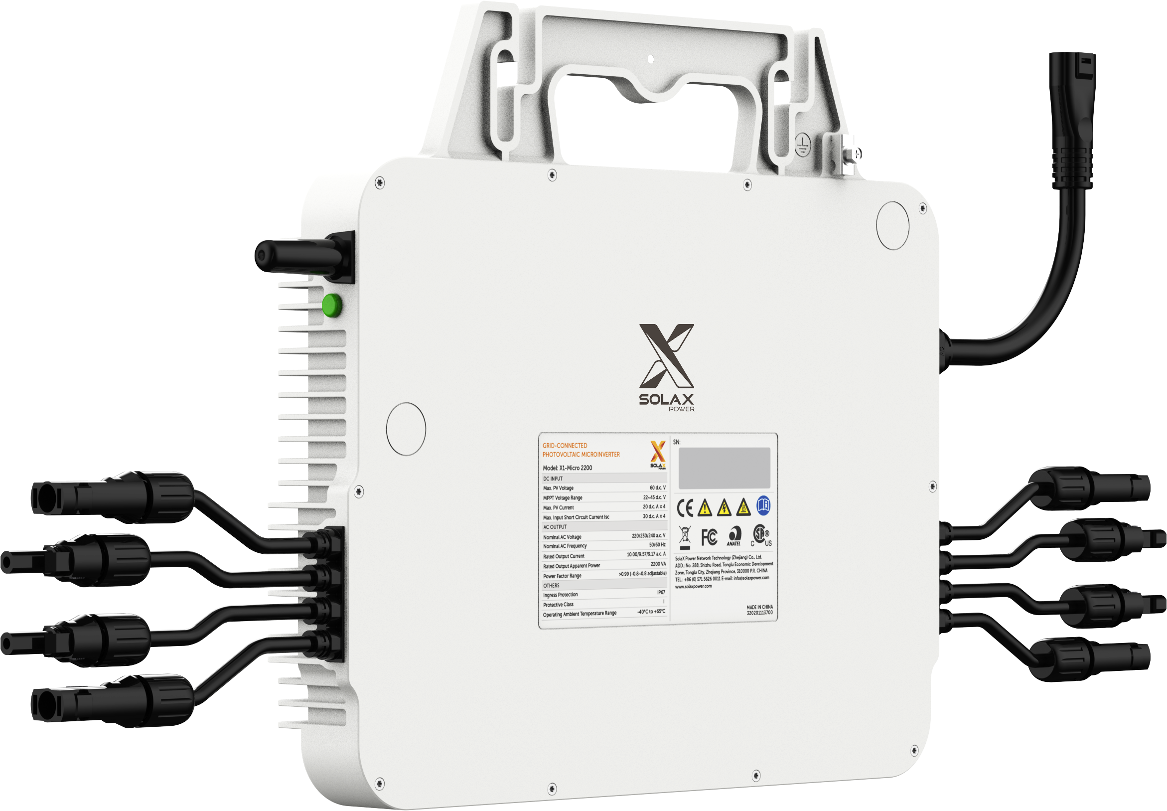 Micro Inverter (Grid-tied) X1-Micro One-to-Four