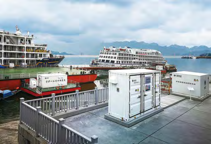 Hafen-Landstromsystem