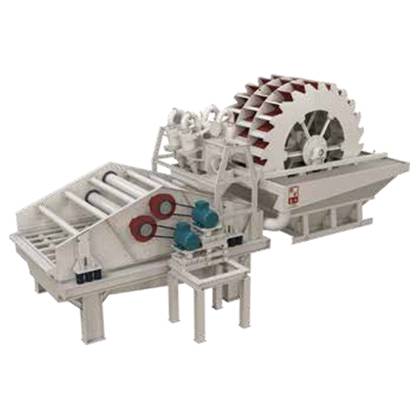 压脱水多功能复合轮式洗砂机