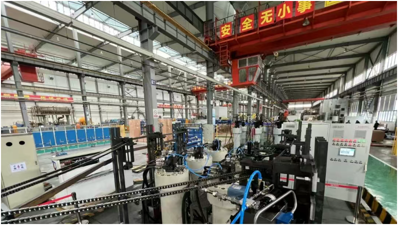 ▲筒形阀纯机械液压过速保护系统局部