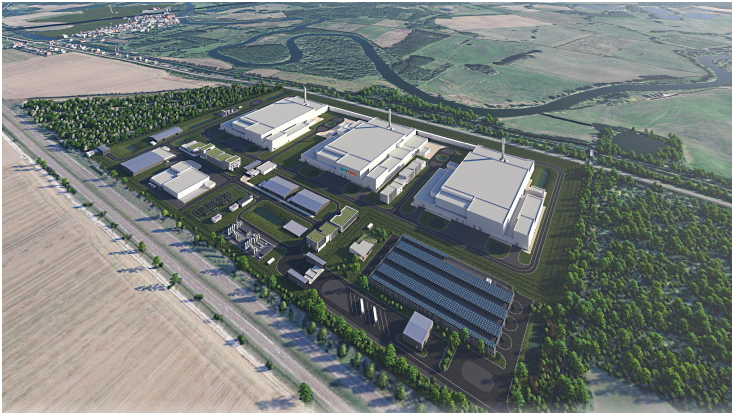 规划中的 MOX 设施可视化图(图片来源:Newcleo)