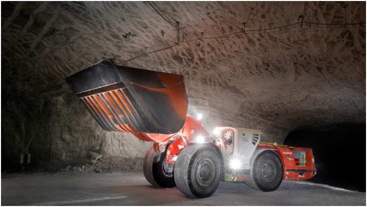 Toro LH515i 装载机。图片来源:山特维克