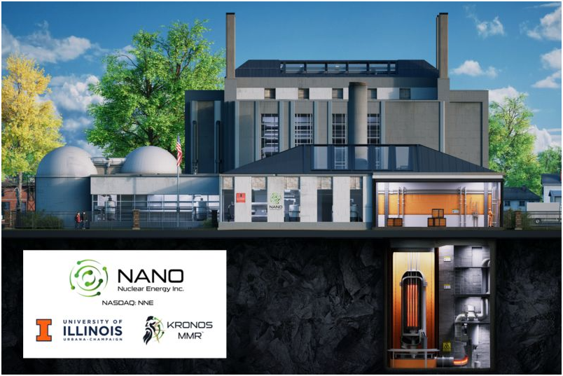 NANO 核能聘请全球基础设施领导者 AECOM 支持详细环境审查、监管路径规划和现场钻探等计划活动，以获取向伊利诺伊大学香槟分校 (UIUC) 的美国核管理委员会 (NRC) 提交施工许可申请所需的地质数据。