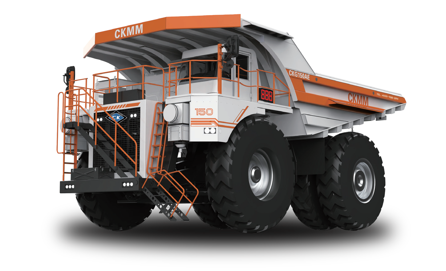 CKG150AE Elektro-Radmuldenkipper