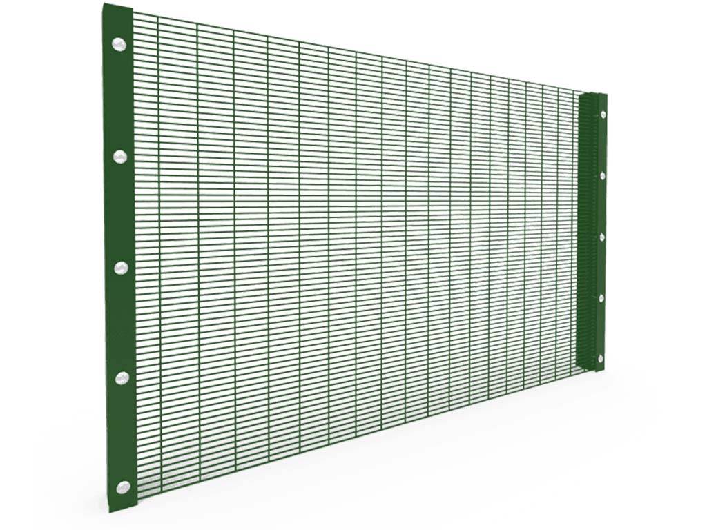 Metal fence for isolation and protection of the factory's external network, source factory