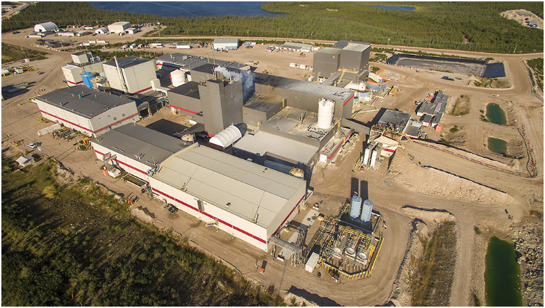 麦克莱恩湖铀矿。图片来源：丹尼森矿业公司