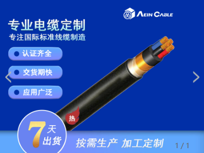 法标工业缆U-1000 RVFV TUV德标认证电缆