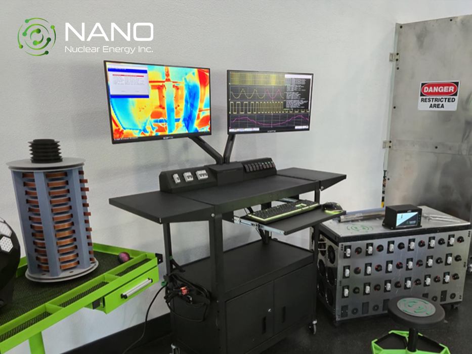 图 2 – ALIP 的集成数据采集系统和控制面板(图像左侧为 ALIP 泵)