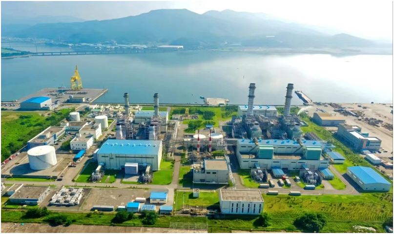 ▲韩国栗村电厂外景图