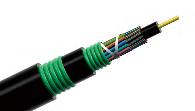 Câble optique blindé à structure toronnée à tubes lâches GYFTS53/GYFTA53