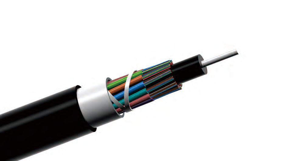 层绞式阻燃铠装光缆 GYTZA/GYTZS