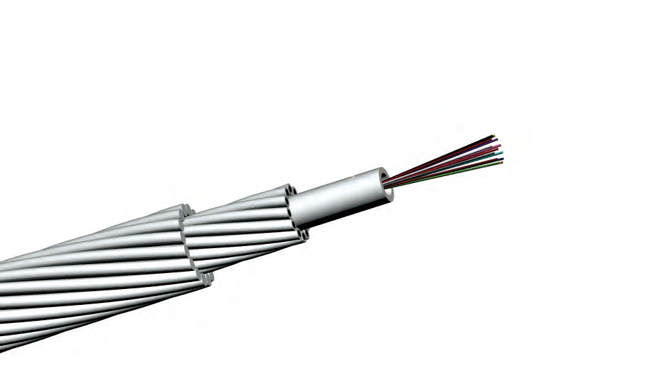 中心不锈钢管光单元包铝式OPGW