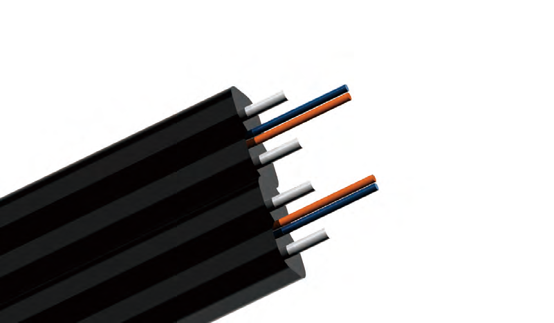 Câble optique à gaine papillon pour accès intérieur GJXH4C/GJXFH4C