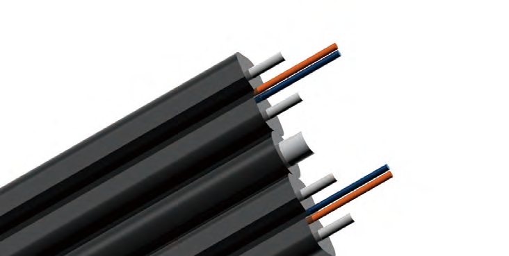 室外自承式入户蝶形皮线光缆GJYXCH4C/GJYXFCH4C