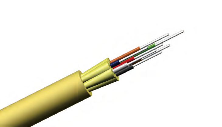 Câble optique à faisceau multi-fibres intérieur GJFJV