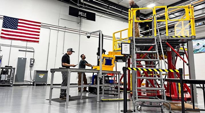 贝利原型核心反应堆组件(图片:BWXT)