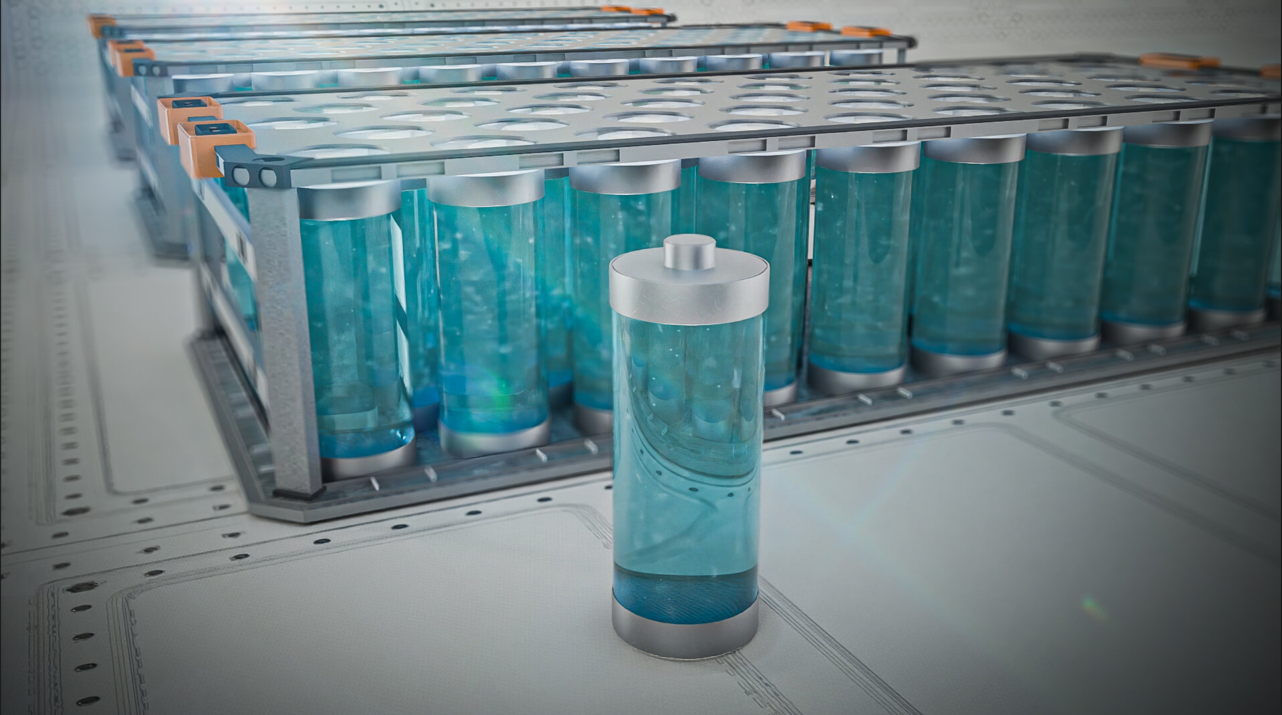 一项新研究表明,硫酸盐和其他盐离子如何减少自由水,从而延长水性电池的寿命并提高其性能。图片来源:Heno Hwang