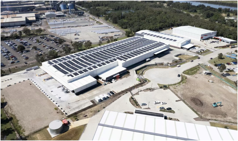 ▲兴发铝业澳大利亚工厂效果图