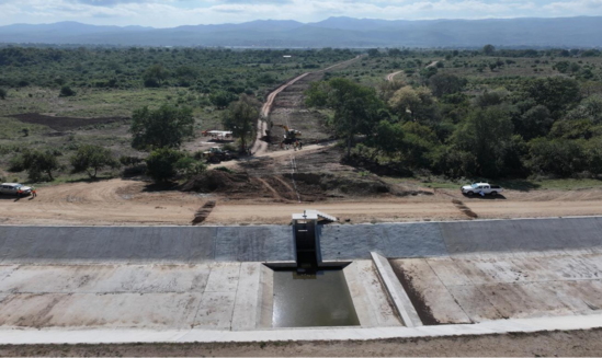 马拉维希雷河谷改造项目二渠SC1A管线段开始管沟挖方
