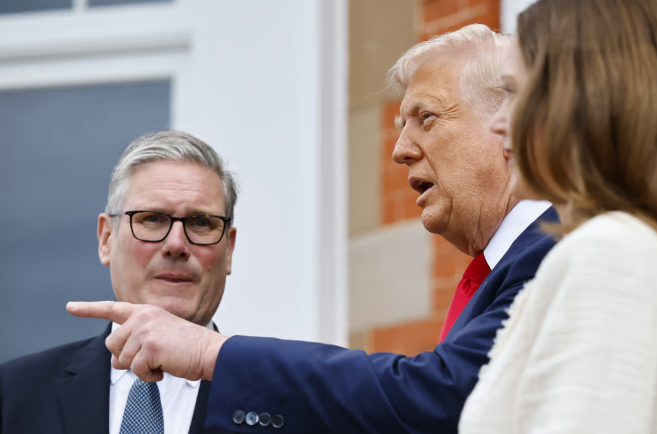 据代表英国钢铁行业的英国钢铁公司称,英国目前每年向美国出口约20万吨钢铁,价值超过4亿英镑。| 图片由Tolga Akmen通过EPA提供