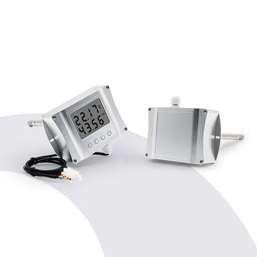 Duct Humidity and Temperature Sensor for HVAC and Climate Chamber