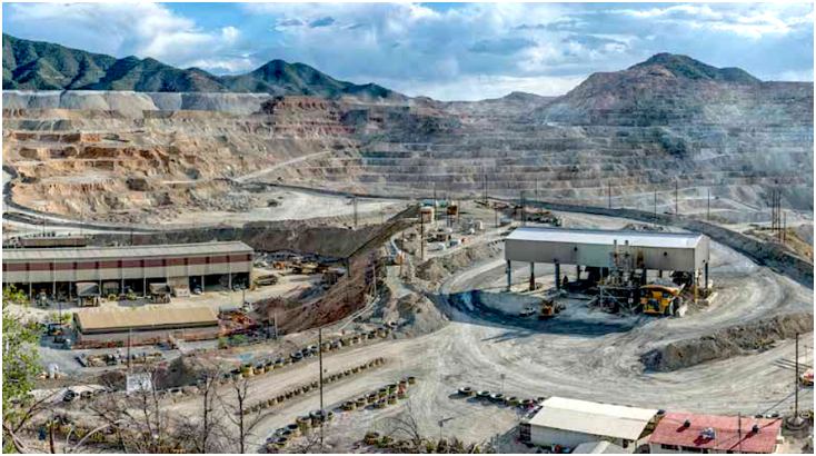 墨西哥索诺拉州的拉卡里达德矿。（图片由南方铜业公司提供。 ）