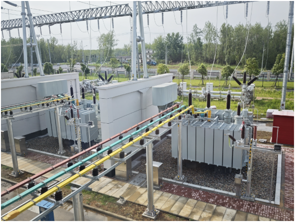 在已建大科学装置110kV夸父变电站基础上新增3台63MVA主变压器，为BEST专门供电