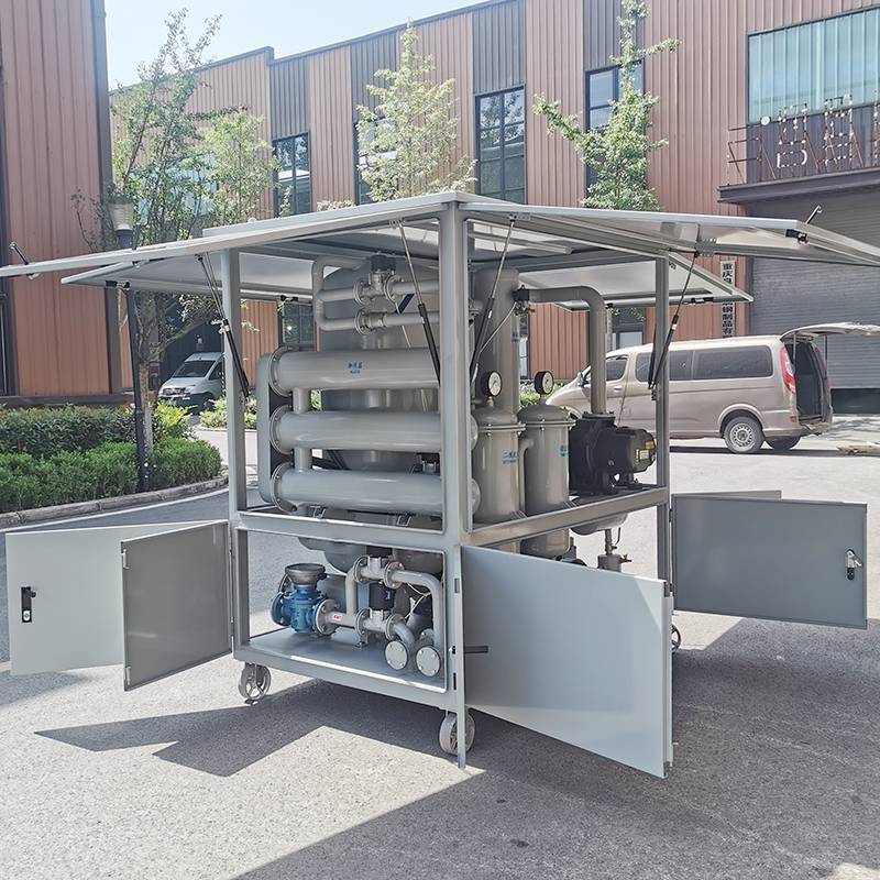 封闭式双级真空滤油机