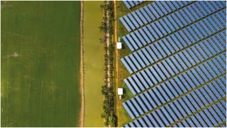 新的太阳能项目总装机容量将达到150兆瓦。图片来源:山德士集团。