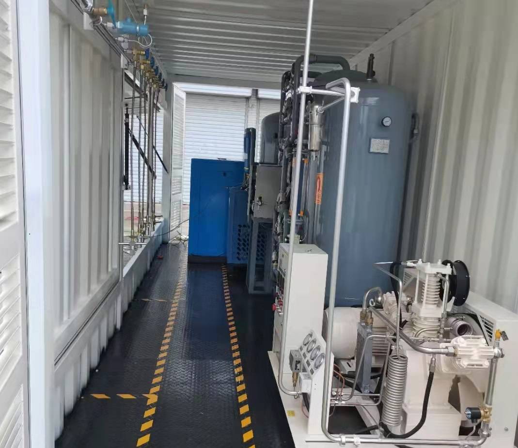 Мобильный генератор азота шасси генератор азота PSA азотного оборудования высокой чистоты азота