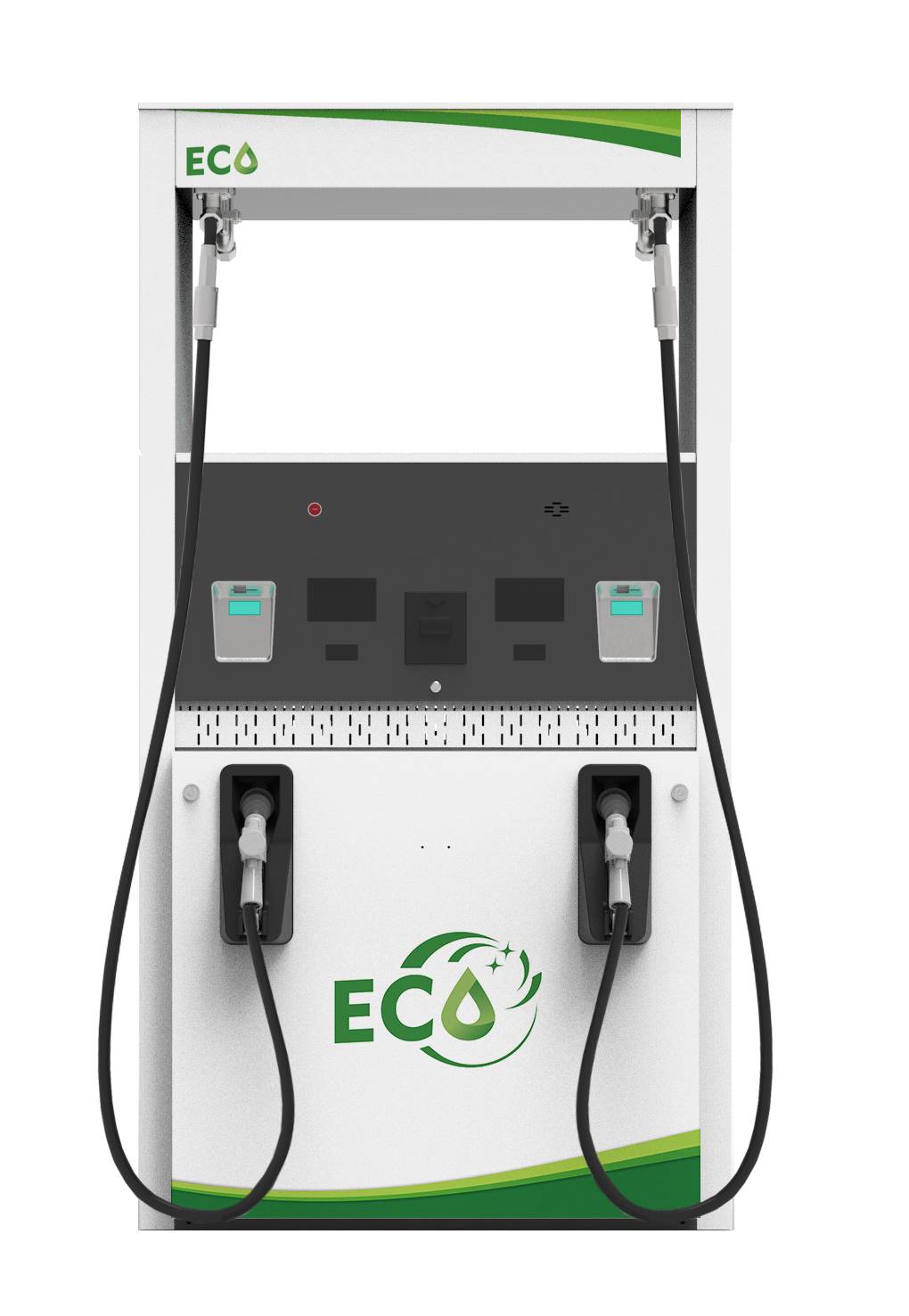 双油品四枪加油机丨豪升牌丨税控防爆智慧加油站能源终端