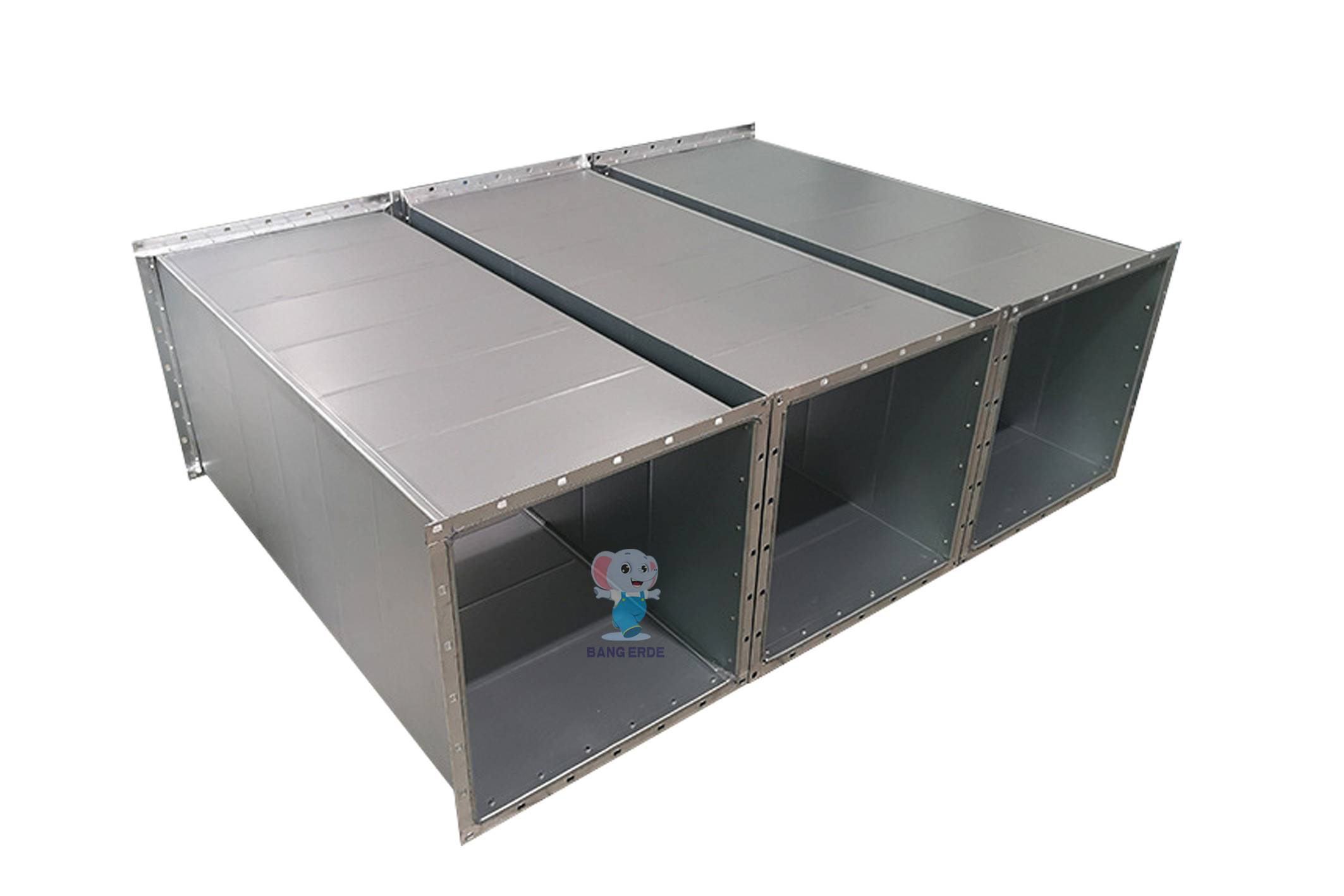 镀锌净化角钢法兰风管